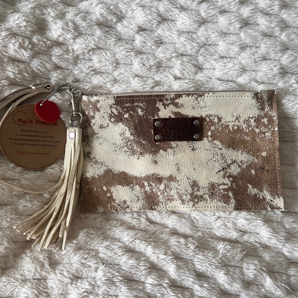 Tan and Cream Mini Bag